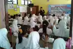 Ratusan Murid SD N 4 Krajan Kulon Antusias Dengar Cerita Nabi