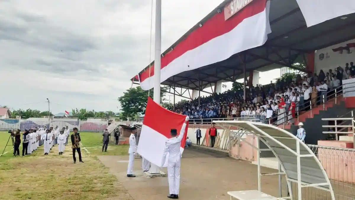 Selain Warga, PNS Morotai Wajib Ikut Upacara Bendera HUT RI ke 78