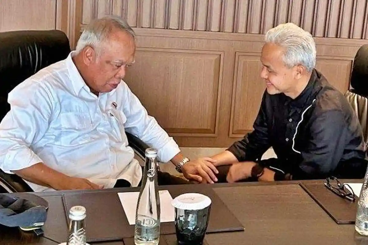 Terjawab Apa yang Membuat Pak Bas Sedih saat Ketemu Ganjar, Ternyata Sampai Teteskan Air Mata