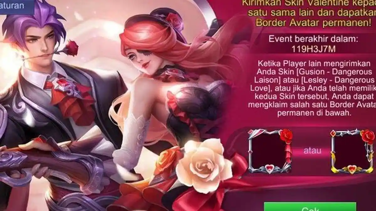 Sambut Event Valentine dan Imlek Mobile Legend Rilis Tema Unik