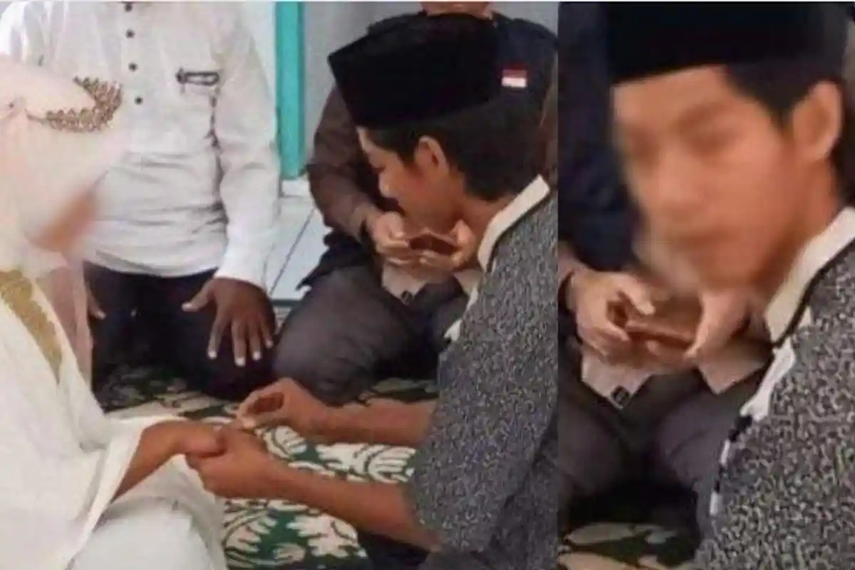 Pengantin Wanita Terpaksa Duduk Sendirian di Kursi Pelaminan, Keluarga Laporkan Sang Suami ke Polisi