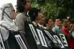 Unjuk Rasa Tolak Kekerasan Pemilu di Aceh