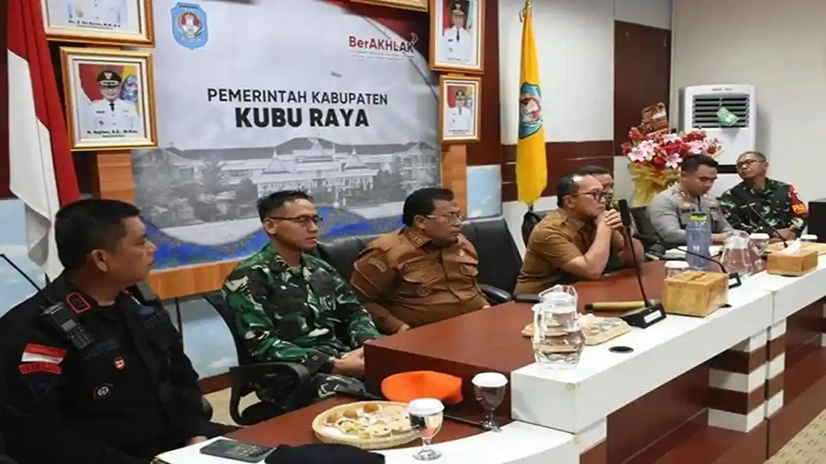 Bupati Kubu Raya Pimpin Rakor Sikapi Situasi Terkini di Kalimantan Barat