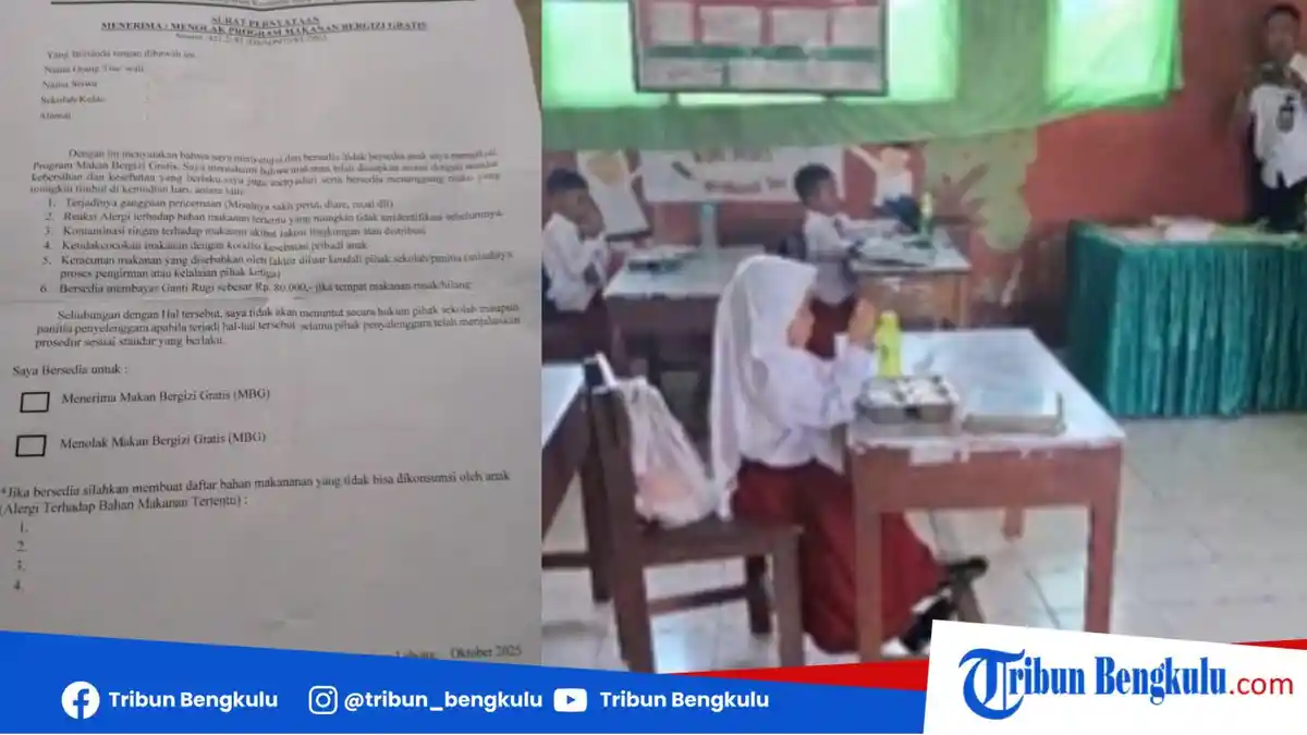 Soroti Polemik Surat Pernyataan Program MBG di Rejang Lebong, DPRD: Jangan Buat Resah Wali Murid
