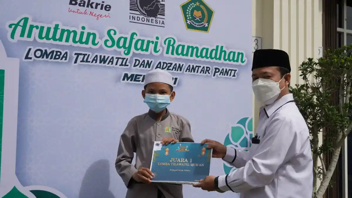 Arutmin Safari Ramadhan Jaring Anak-Anak Berpotensi dari Panti