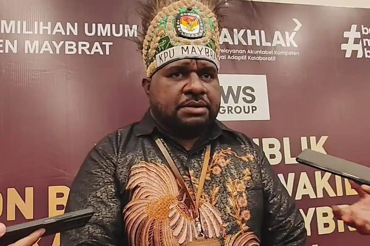 Ketua KPU Maybrat Dominggus Isir Sebut Persiapan Pilkada 2024 Capai 60 Persen, Optimis Sukses
