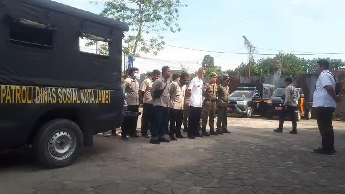 BREAKING NEWS - Marak di Kota Jambi, Dinsos dan Tim Gabungan Sisir Gepeng dan Sejenisnya