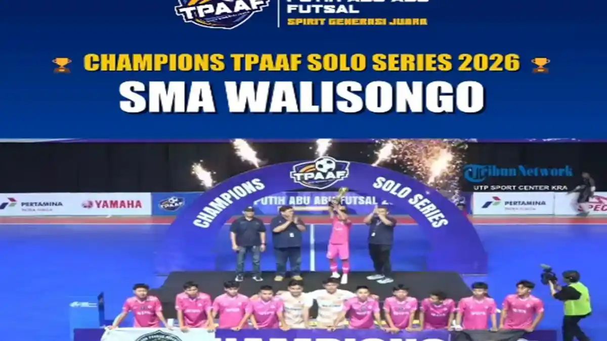 Hasil Akhir Tribun Putih Abu-Abu Futsal TPAAF 2026 Solo Series Lengkap Daftar Juara dan Top Skor