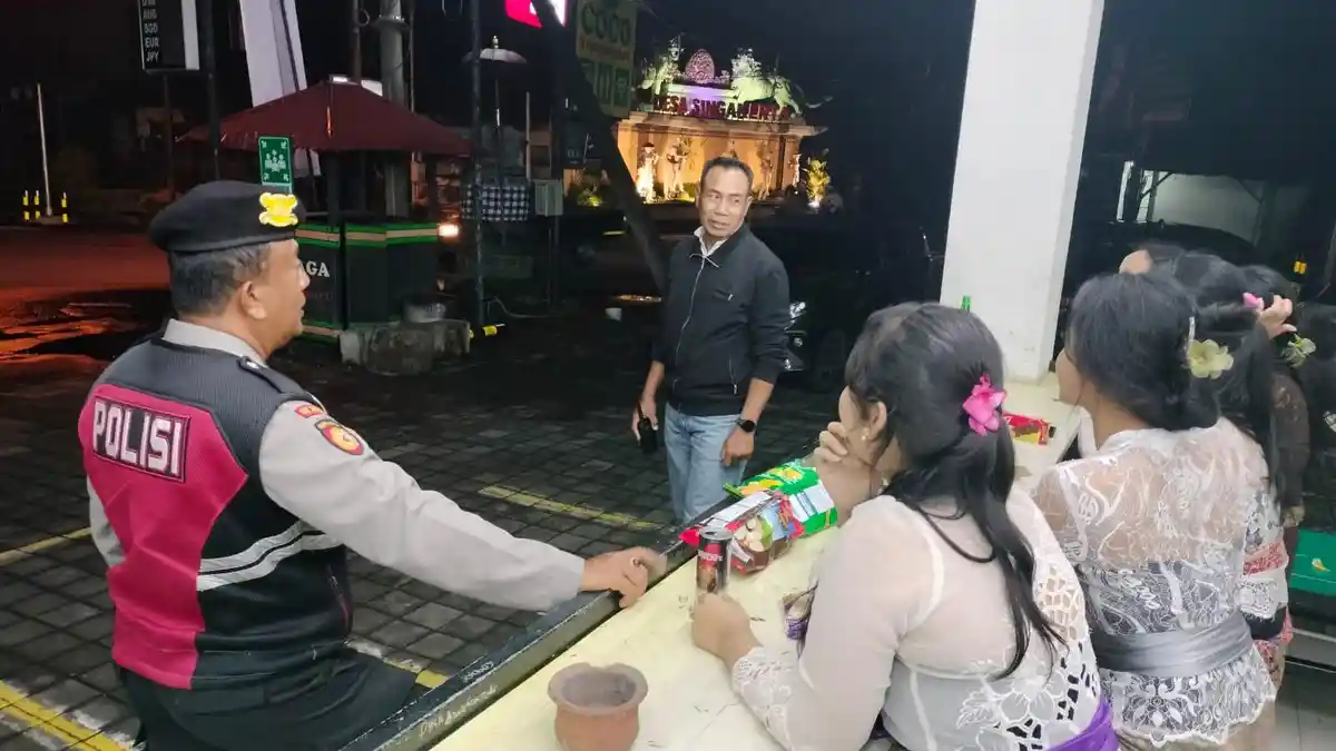Polsek Ubud Bali Intensifkan Patroli Jam Rawan, Cegah Tindak Kriminal