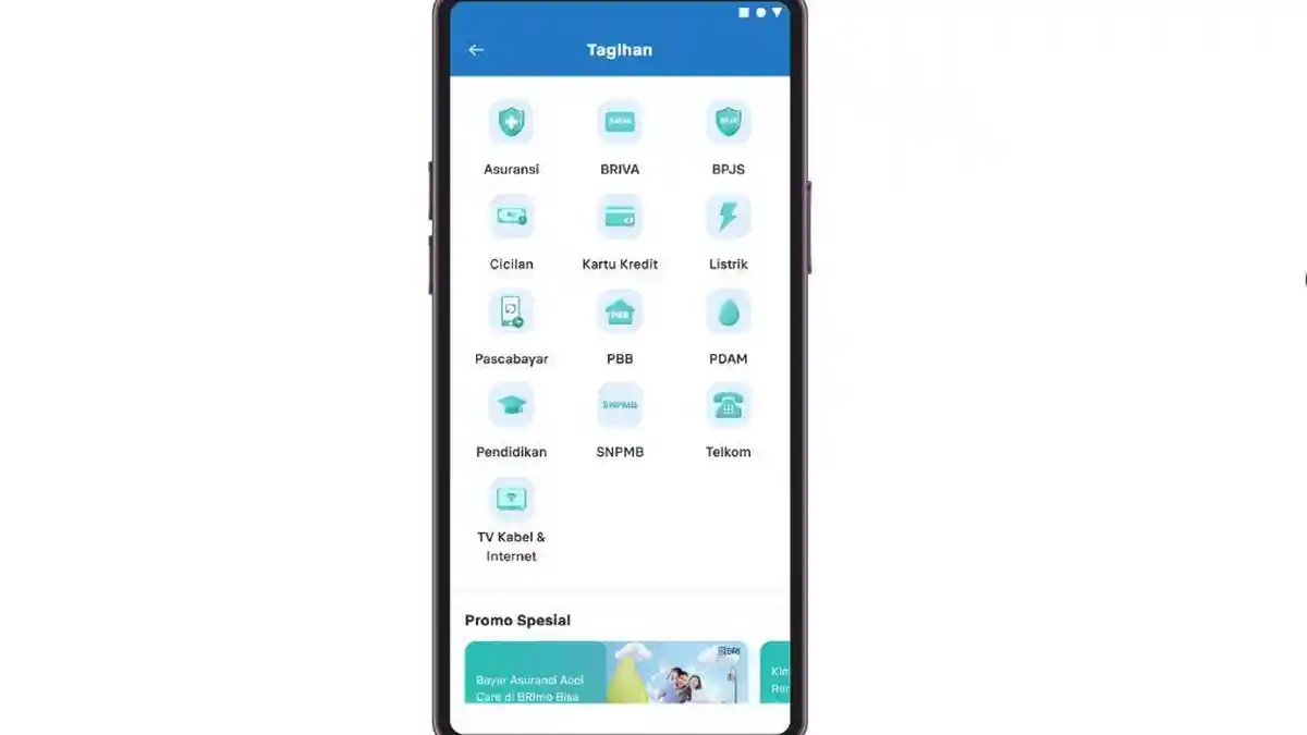 Cara Bayar Tagihan Internet, BPJS, PDAM, hingga Kartu Kredit BRI lewat BRImo Cukup di Rumah