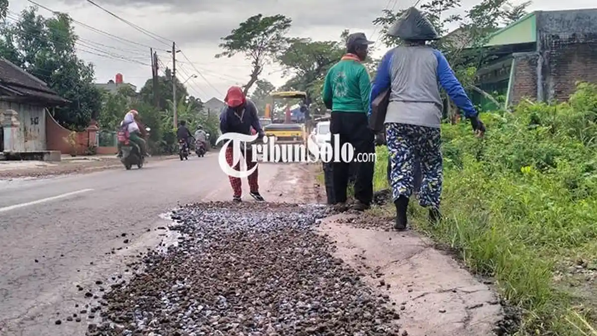 Jalan-jalan di Sukoharjo Bakal Mulus, Pembangunan Dikebut Usai Lebaran, Bakal Dicor & Diaspal