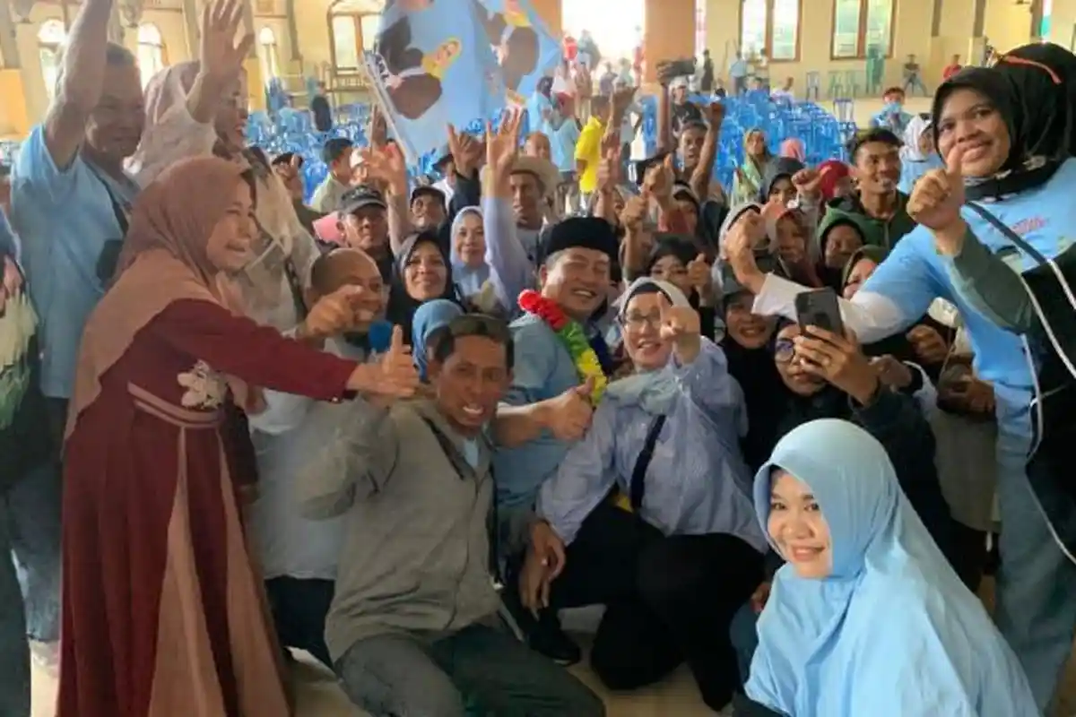 Disambut Pendukung di Sumbawa Barat, Lalu Iqbal: Saya Korbankan Karir Demi Kampung Halaman