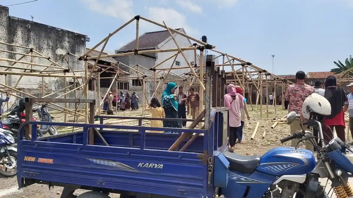 Pedagang Minta Disediakan MCK dan Pengairan di Tempat Relokasi PKL Alun-alun Kota Tegal