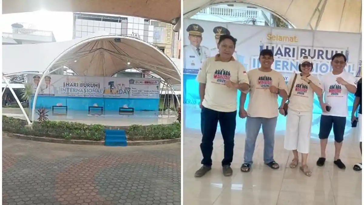 Panitia Matangkan Persiapan Peringatan May Day Sulut di TKB Manado