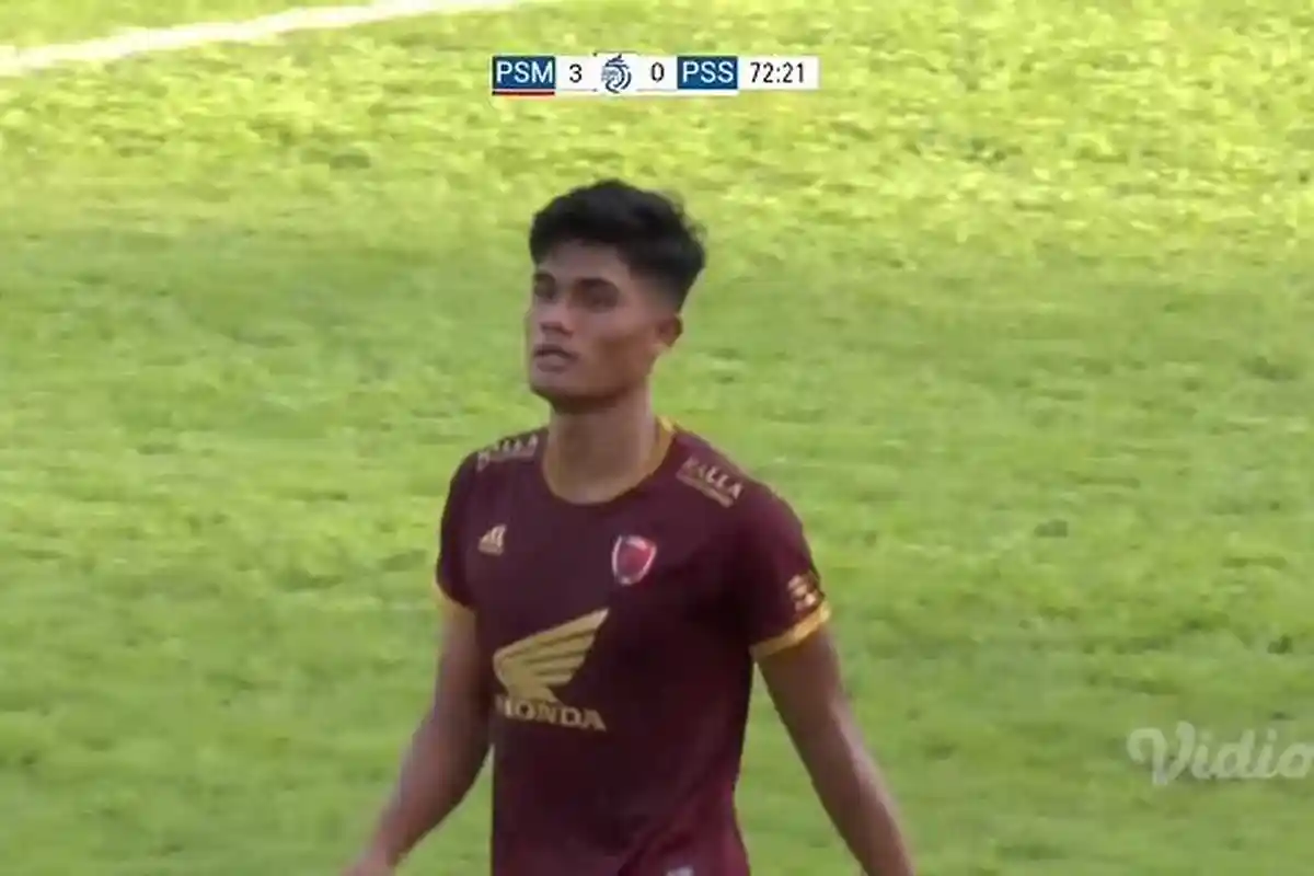 Gol Kedua Raehan Sananta dan Penalti Everton Bawa PSM Makassar Unggul 4-0 Atas PSS Sleman