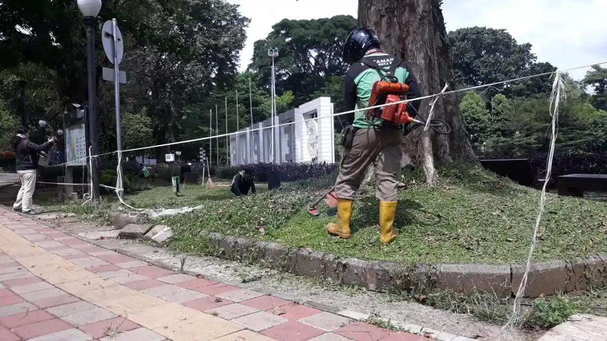 Masih Dalam Masa PSBB Transisi, Taman di Kota Bogor Masih Ditutup