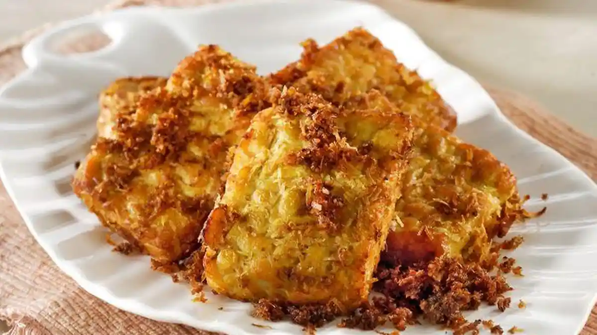 Makan Siang Pasti Kurang Lengkap Tanpa Tempe Goreng Bumbu Kelapa