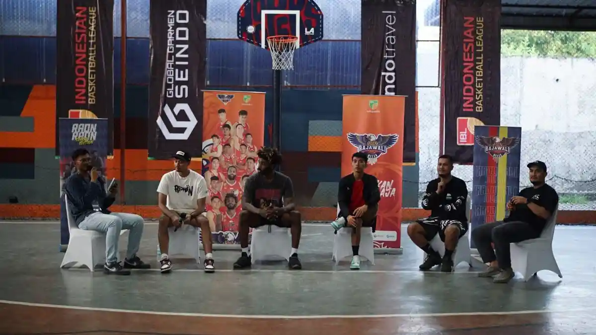 Rajawali Medan Dekatkan Diri dengan Pendukung dan Komunitas Basket di Kota Medan