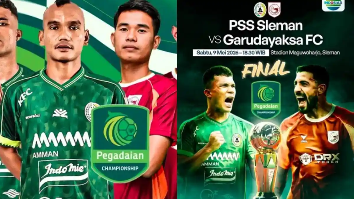 Live di Indosiar GRATIS! LINK TV Online Streaming PSS Sleman vs Garudayaksa FC Final Liga 2