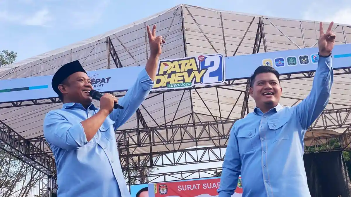Pata-Dhevy Menang Pilkada Luwu 2024: Raih 97.775 Suara