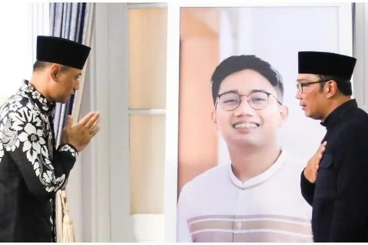AHY Takziah ke Rumah Dinas Ridwan Kamil, Peluk Erat dan Kirim Doa: Saya Tidak Bisa Berpura-pura