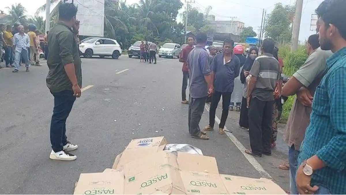 Tabrakan Maut di Paya Kareung, Seorang Meninggal