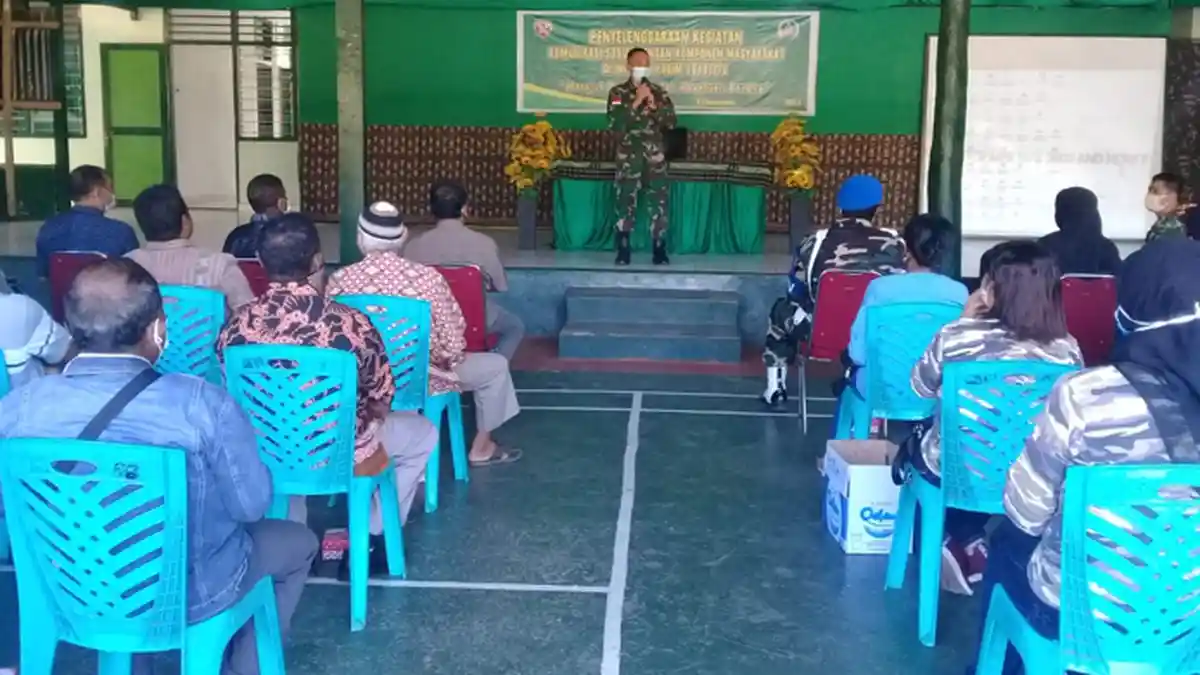 Kodim 1618/TTU Gelar Komsos Bersama Komponen Masyarakat