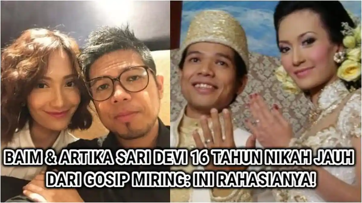 7 Potret Mesra Artika Sari Devi & Baim Imran, 16 Tahun Menikah Jauh dari Gosip, Apa Rahasianya?