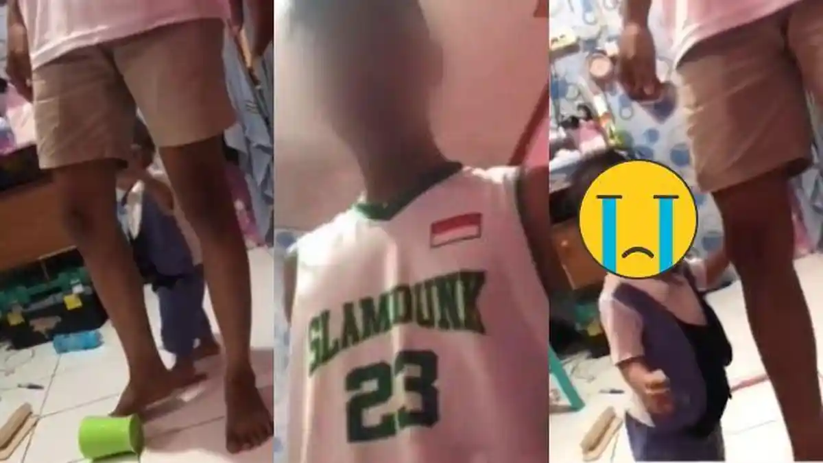 VIRAL Video Suami KDRT Istri di Depan Anak, Ngamuk Gara-gara Diduga Ketahuan Selingkuh,Netizen Geram