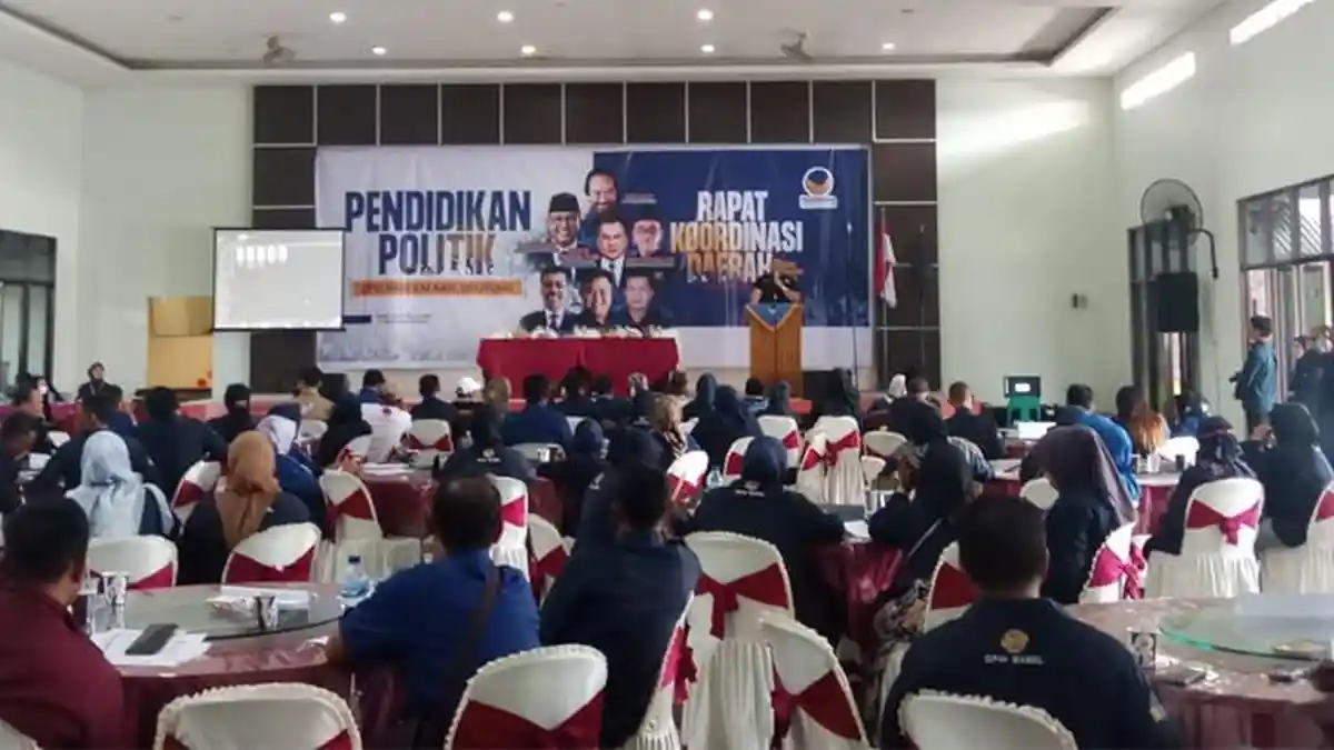 DPD Partai NasDem Belitung Mulai Panaskan Mesin Jelang Pemilu Serentak 2024