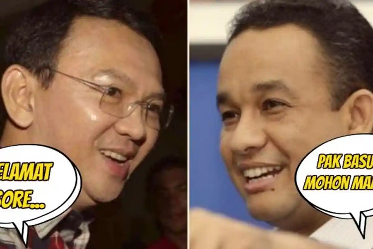 Lihat Bedanya Gaya Anies dan Ahok saat Lakukan Sidak, Mengejutkan