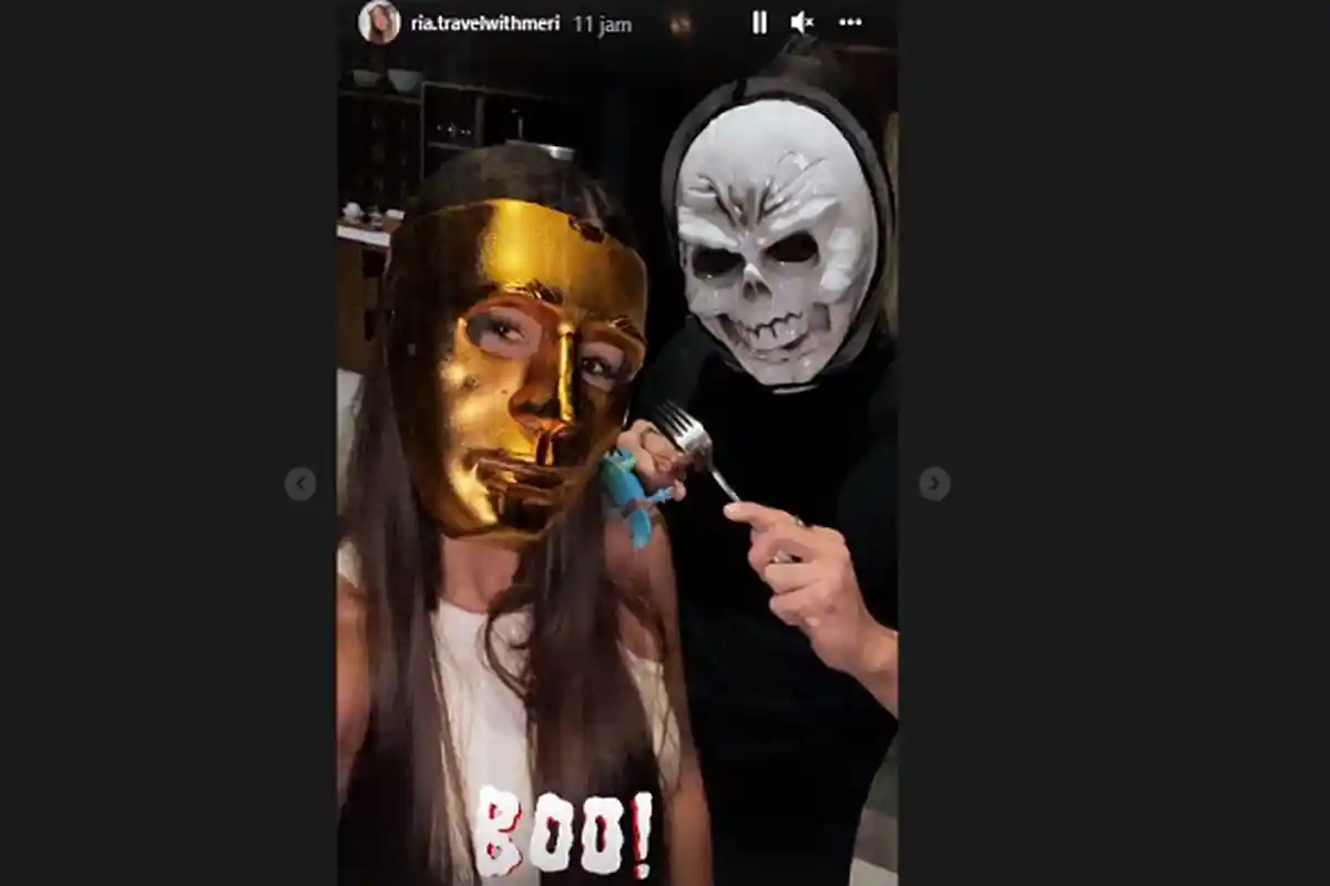 Tak Malu-malu Lagi, Stefan William Pamerkan Ria Andrews, Rayakan Malam Halloween dengan Pacar Baru
