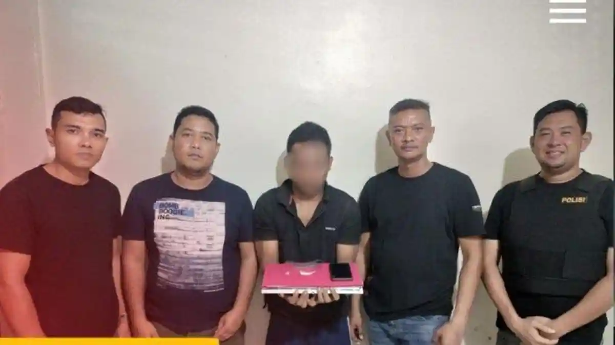 Polsek Lhoksukon Ringkus Pengedar Sabu Saat Tunggu Pembeli di Rumah