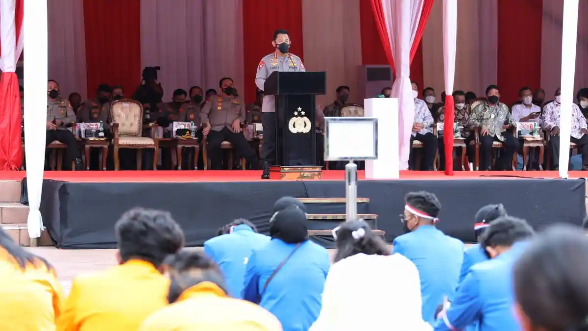 Buka Lomba Orasi, Kapolri: Komitmen Polri Junjung Tinggi HAM dan Nilai Demokrasi