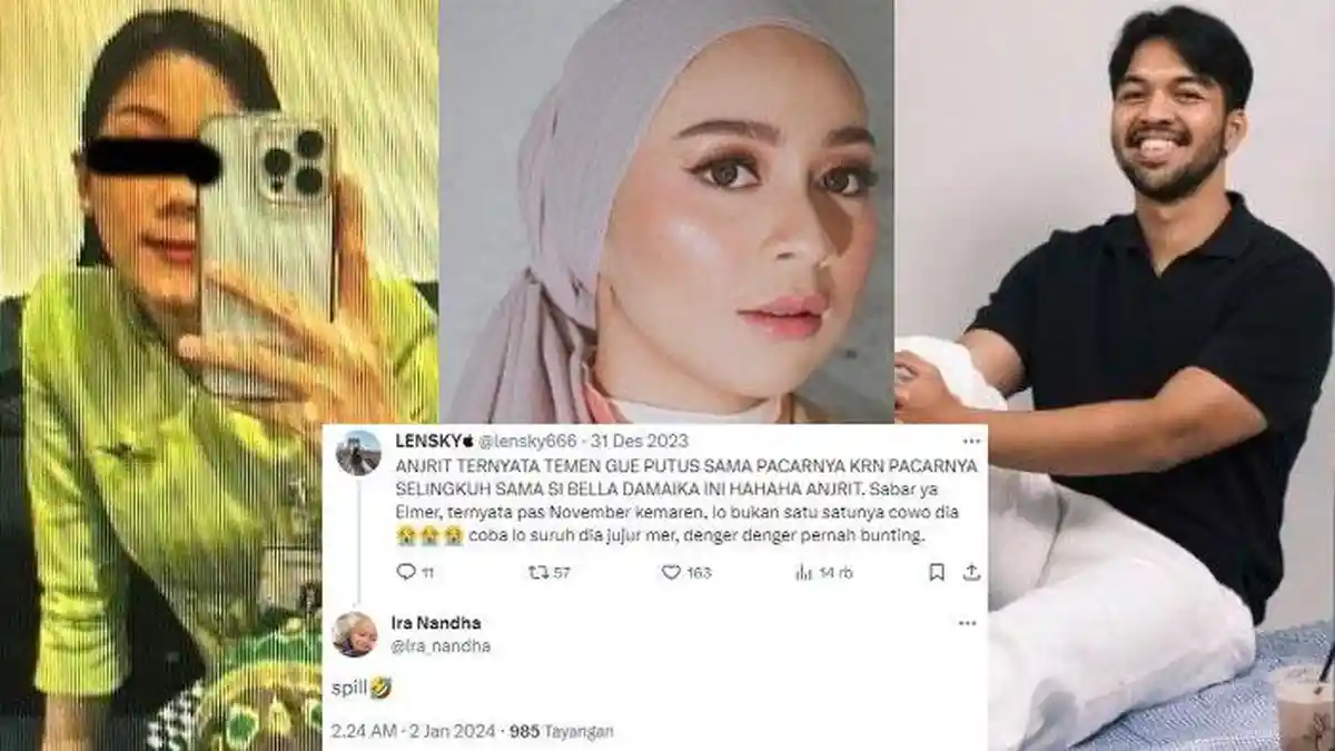 BD Pramugari Diduga Selingkuhan Pilot Elmer Syaherman Disebut Punya Pacar Lain, Ira Nandha Bereaksi
