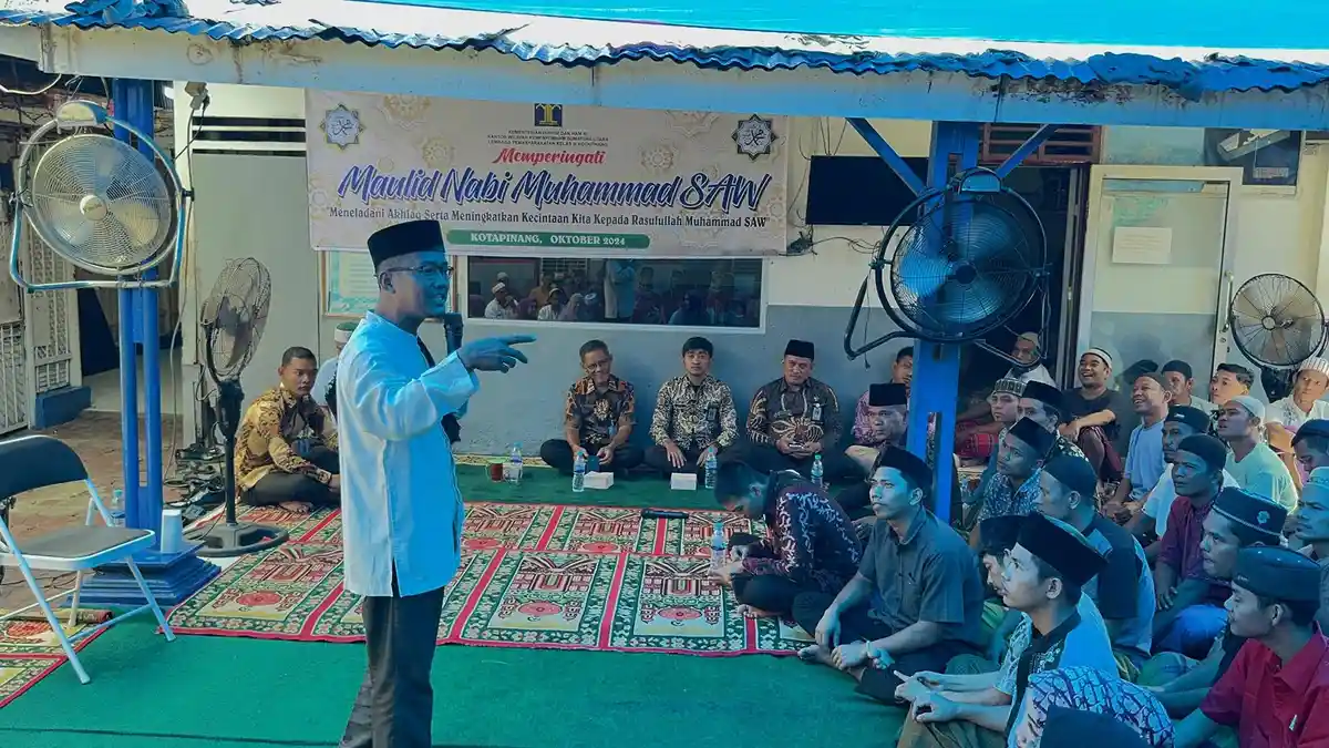 Lapas Kotapinang Gelar Tabligh Akbar Peringati Maulid Nabi Muhammad SAW 1446 H