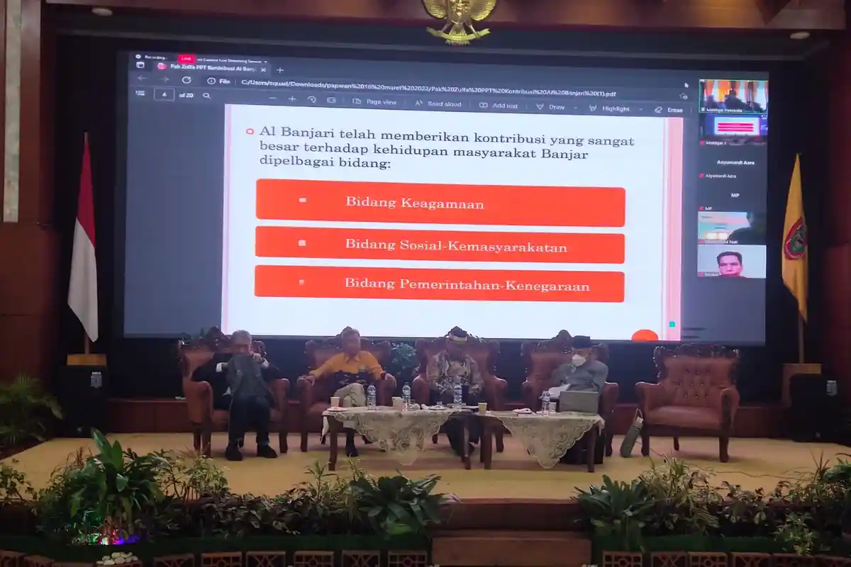 Dewan Harian Daerah 45 Kalsel Seminarkan Kiprah Ulama Besar Datu Kelampayan