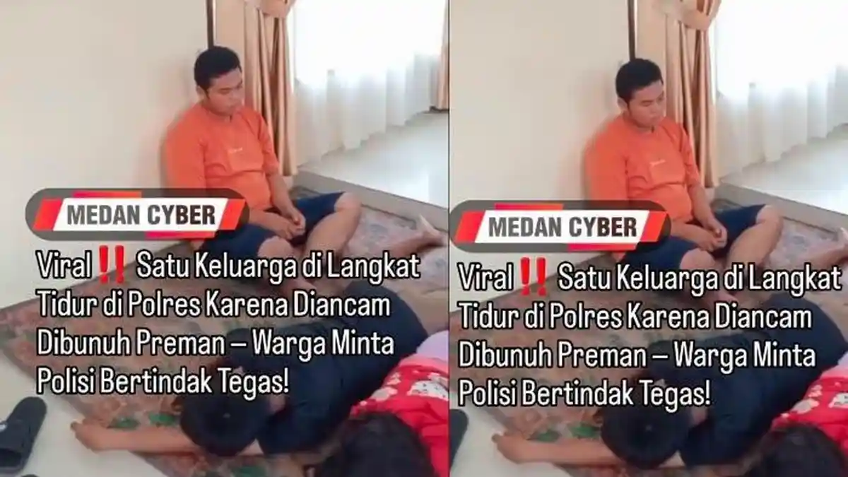 Satpam Bawa Keluarganya Mengungsi ke Polres Gara-gara Ancaman Pembunuhan