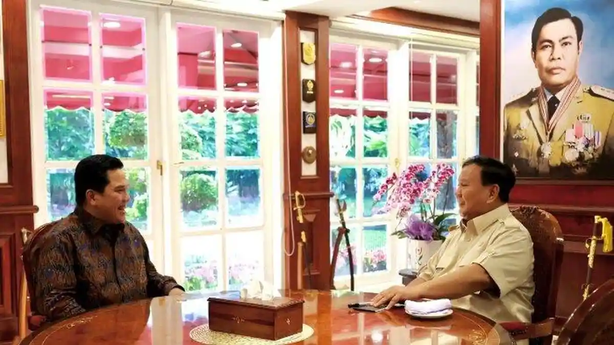 Pengamat Sebut Prabowo Diuntungkan Jika Pinang Erick Thohir Cawapres