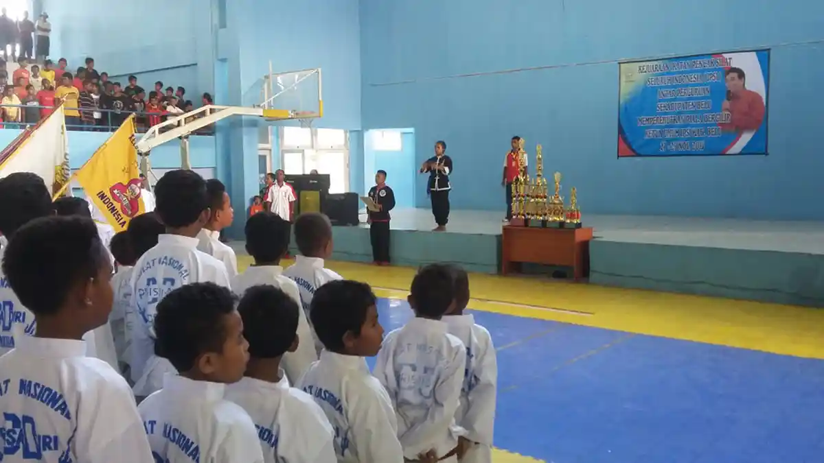 Lima Perguruan Silat Perebutkan Piala Bergilir Ketua Umum IPSI  Belu