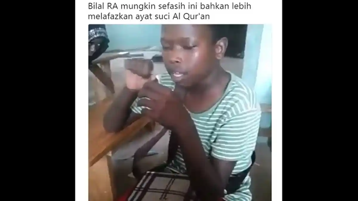 Viral! Merdunya Suara Bocah Ini Lantunkan Ayat Suci Alquran, Netizen: Subhanallah Adem Dengarnya