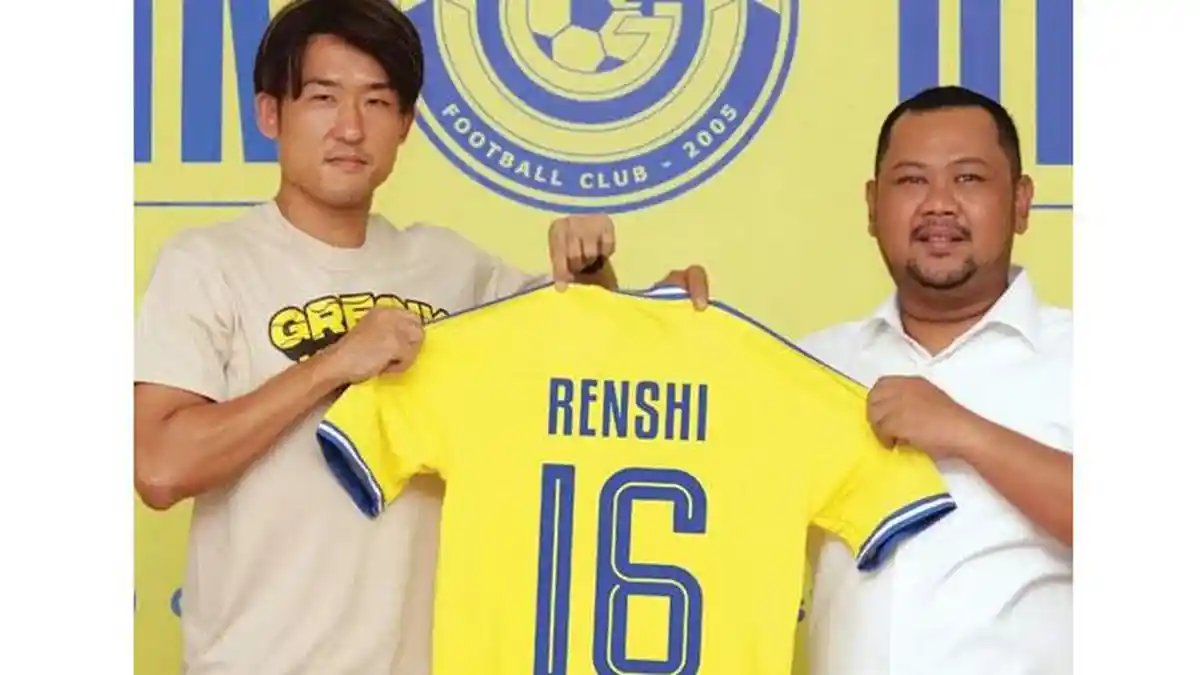 Resmi Gabung Gresik United, Pemain Asing Renshi Yamaguchi Ungkap Sosok Idolanya