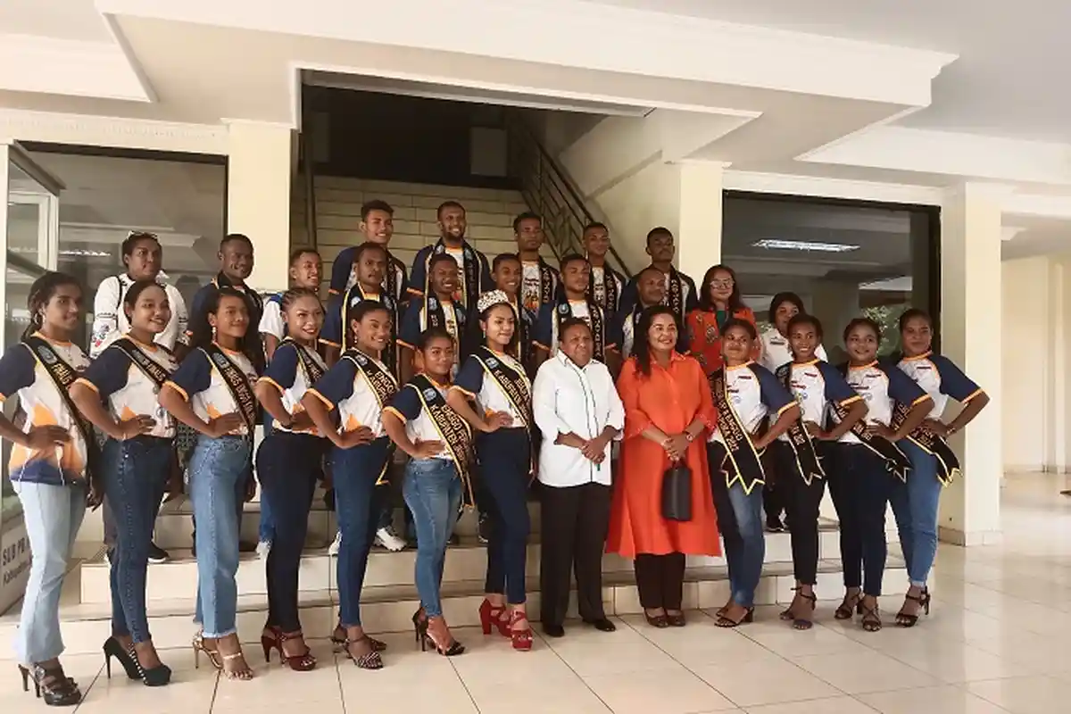 Pesan Sekda Kabupaten Jayapura kepada 28 Putra Putri Pariwisata: Jangan Malu dengan Budaya Papua