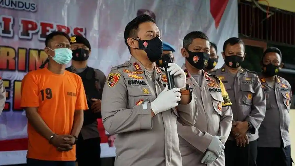 Cinta Kandas Andri Tikam Erna, Tertangkap Dalam Pelarian di Yogya
