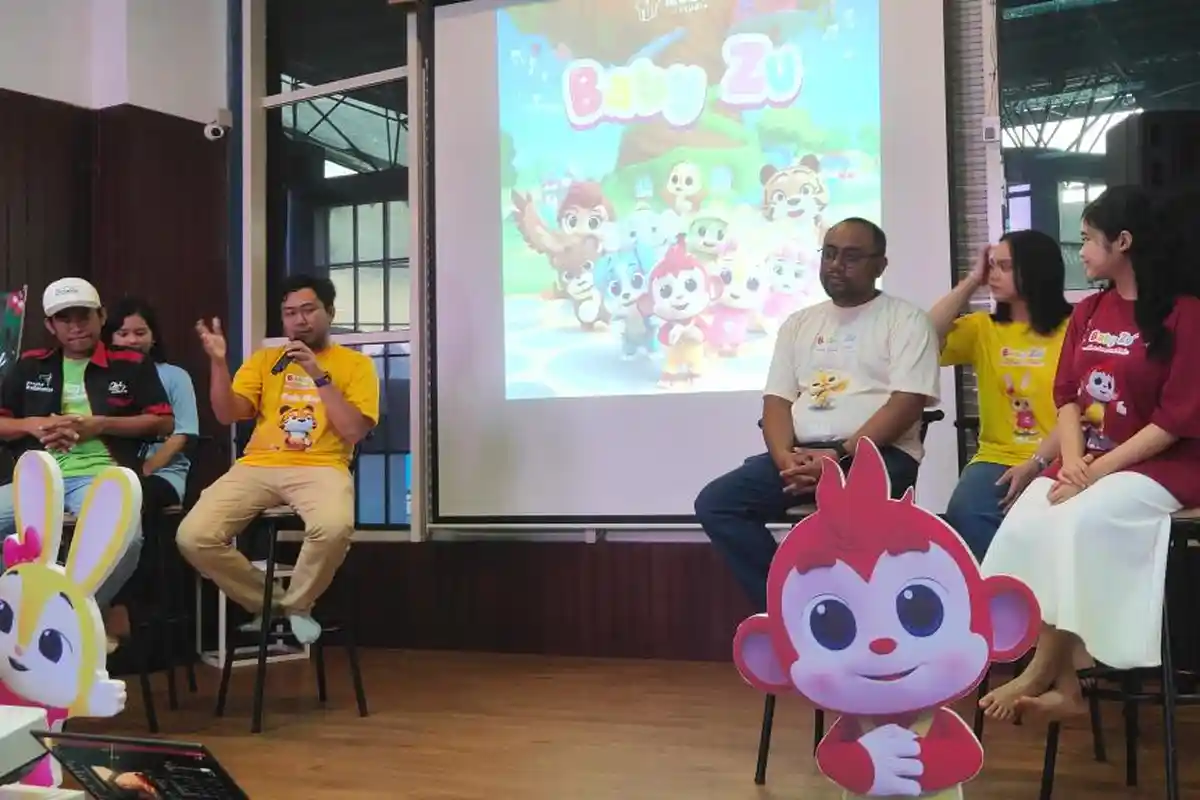 Serial Animasi Anak-anak Baby Zu Garapan Mocca Studio Segera Tayang di YouTube