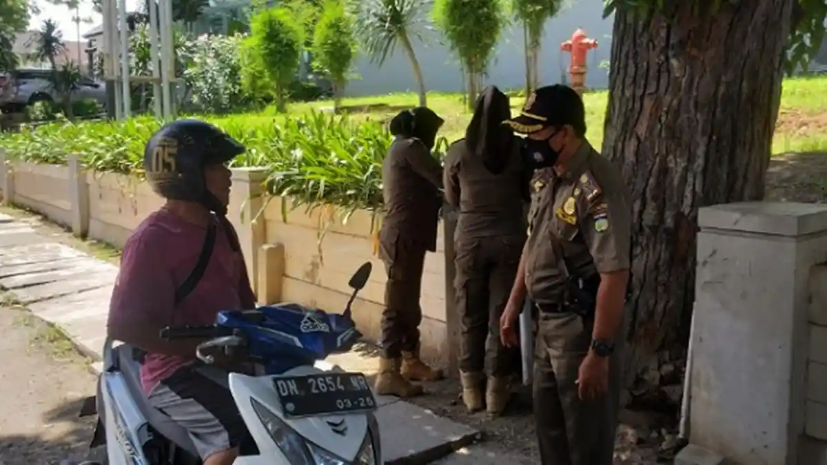 PPKM Level 4 di Palu Diperpanjang, 10 Pengendara Kedapatan Tak Pakai Masker