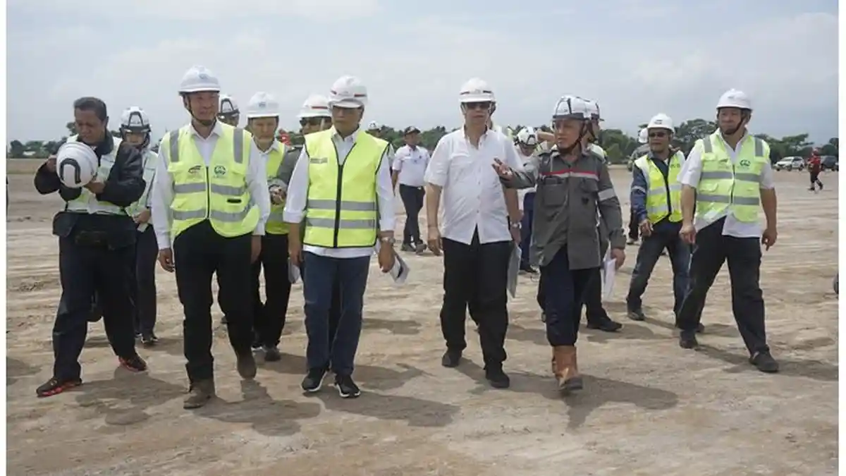 Sebelum Positif Virus Corona, Menhub Budi Karya Sumadi Sempat Tinjau Proyek Kereta Cepat
