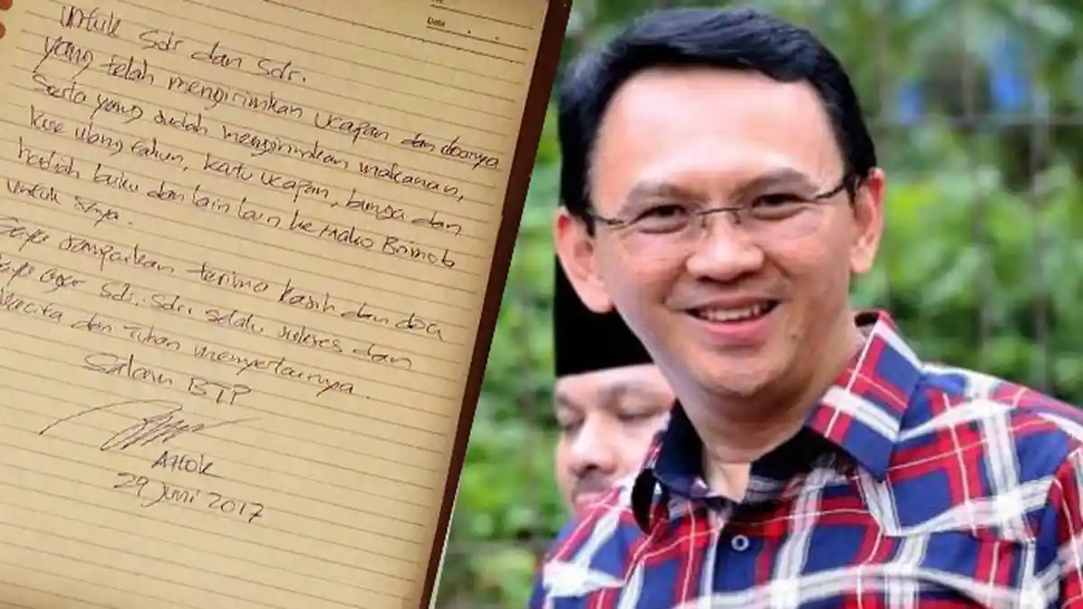 Banyak Masyarakat Ucapkan Selamat dan Doa Ultah, Ahok Beri Balasan Melalui Surat