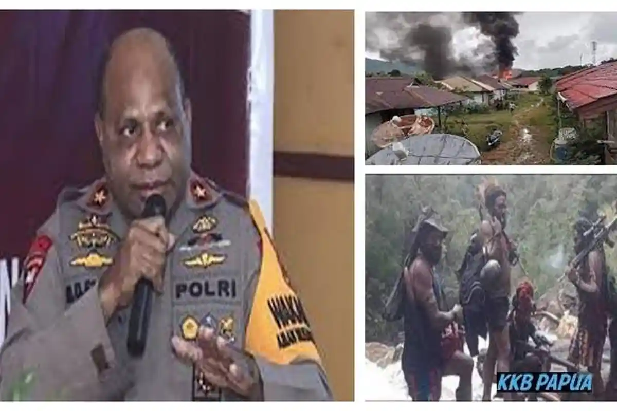 KKB Papua - Kapolda Papua Ungkap Tiga Nama Polisi yang Jadi Korban Tembakan KKB di Pegubin Papua