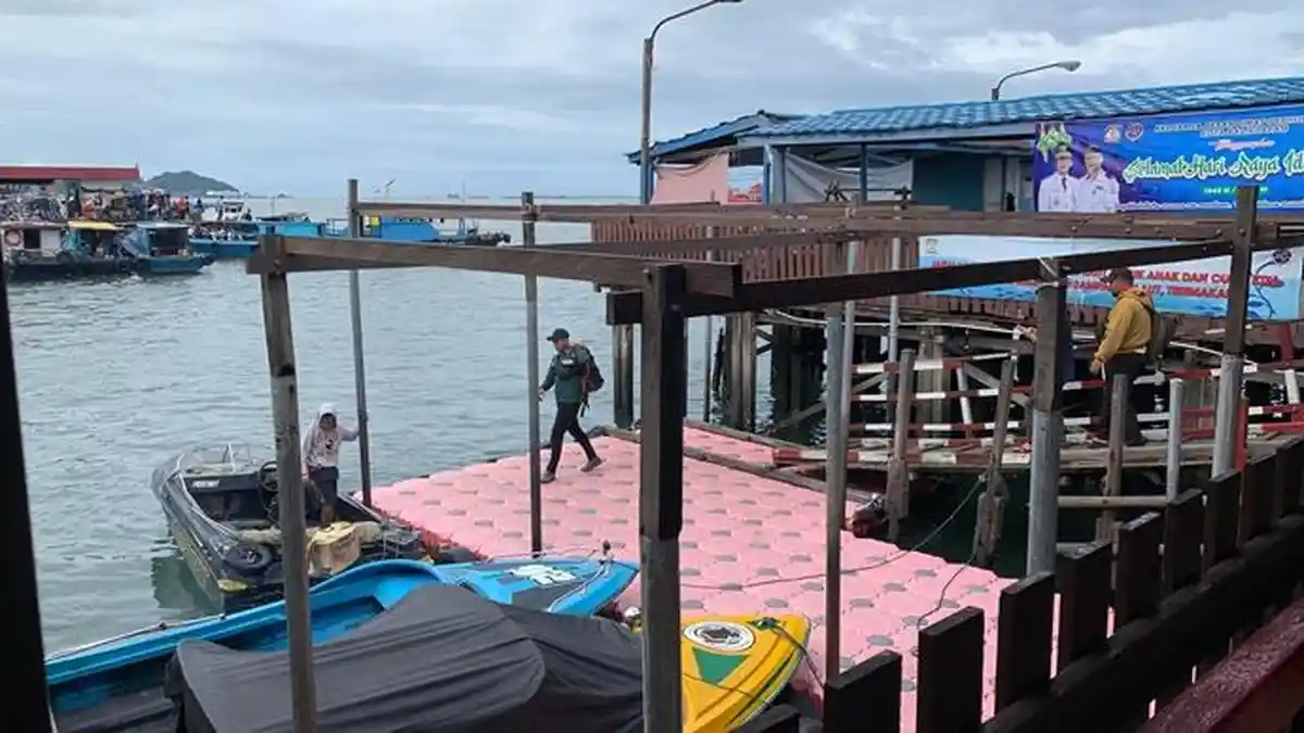 Jelang Hari Raya Idul Fitri 1445 Hijriah, Arus Mudik Pelabuhan Speedboat Balikpapan Sepi Penumpang